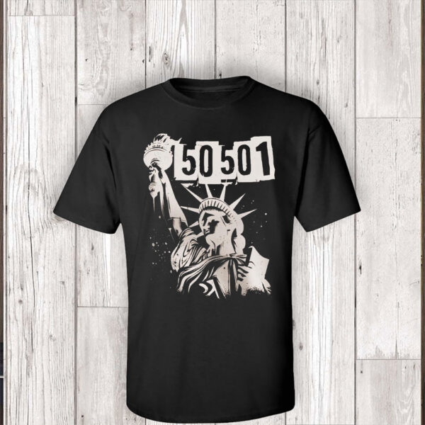 50501 Protest, Anti Trump American Lover T-Shirt