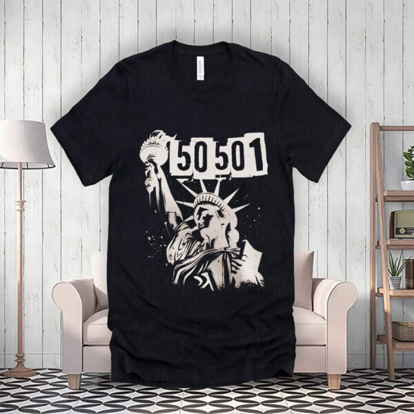 50501 Protest, Anti Trump American Lover T-Shirt