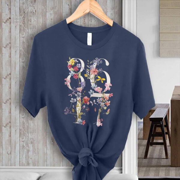 8647 Subtle Anti Trump 86 47 Floral Boho Style Cute T-Shirt