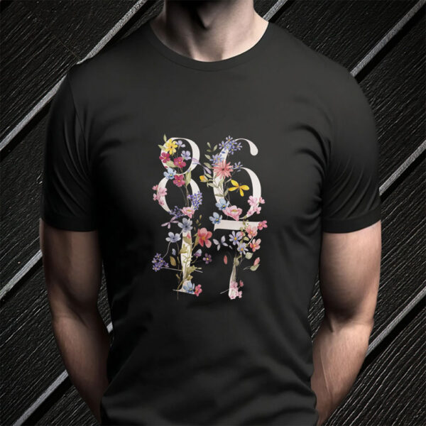 8647 Subtle Anti Trump 86 47 Floral Boho Style Cute T-Shirt