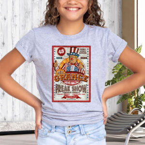 Anti Trump Funny Mr. Orange Freak Show 2025 T-Shirt