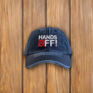 Embroidered Hands Off Protest Hat
