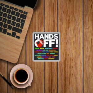 Environmental Rights, Save Public Lands, Hands Off Protest Sticker ,Car Magnet