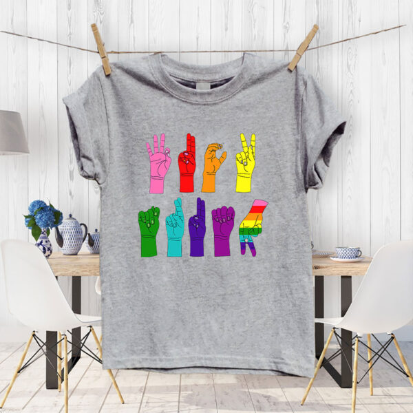 F*ck Trump Sign Language, ASL Anti Trump T-Shirt