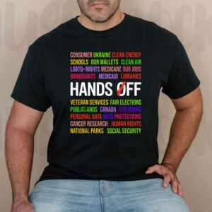 Funny Hands Off 2025 T-Shirt