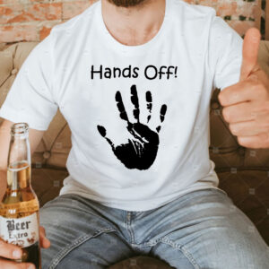 Funny Hands Off Vintage T-Shirt