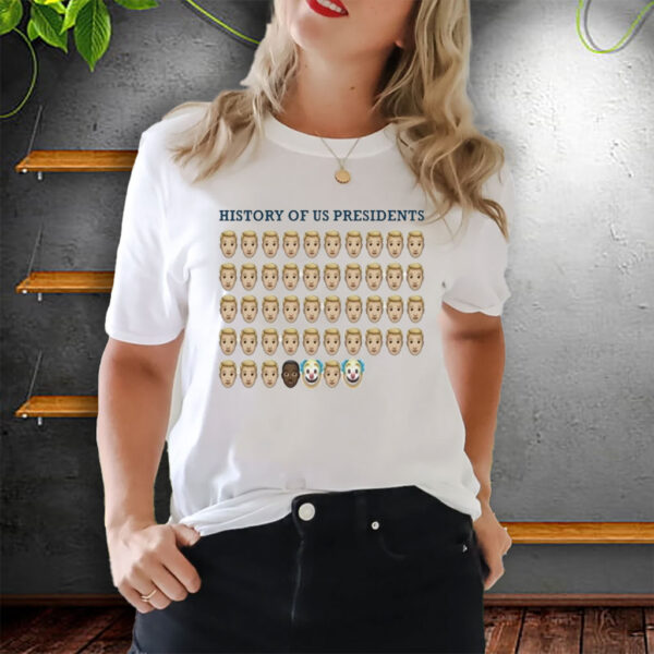 Funny History Of President Shirt Anti Trump T-Shirt