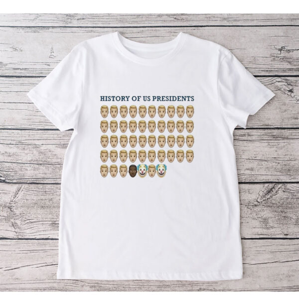 Funny History Of President Shirt Anti Trump T-Shirt
