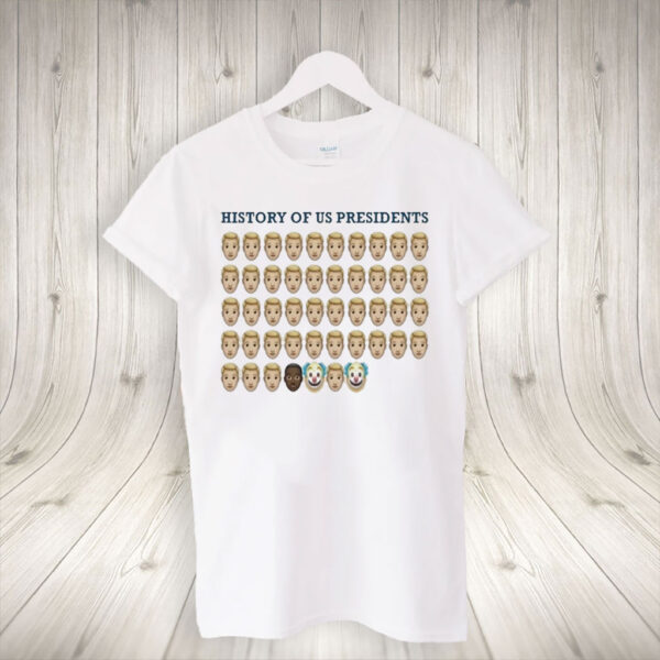 Funny History Of President Shirt Anti Trump T-Shirt