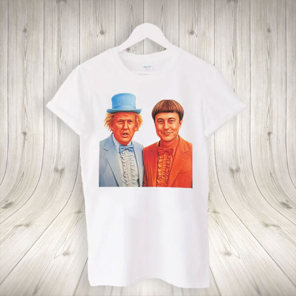 Funny Trump Musk Dumb & Dumber 2025 T-Shirt