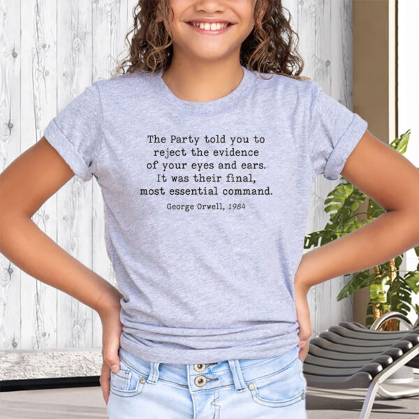 George Orwell 1984 Anti Trump Liberal Resist T-Shirt