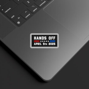 Hands Off April 5, 2025 Sticker ,Car Magnets