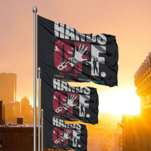 Hands Off Protest-Anti-Government Control Flag