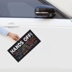 Hands Off Protest-Environmental Rights Sticker