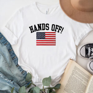 Hands off USA flag 2025 T-Shirt