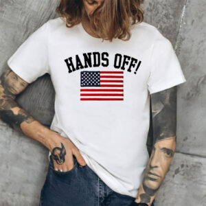 Hands off USA flag 2025 T-Shirt