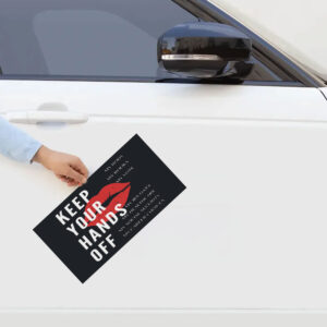 Keep Your Hands Off My Body-Activist Sticker