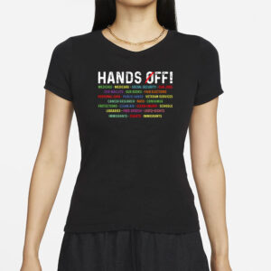 Medicaid Medicare Social Security, Hands Off Protest Shirt