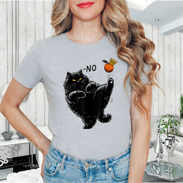 No Kings in America Black Cat 2025 T-Shirt