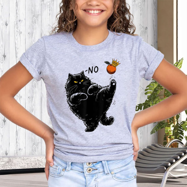 No Kings in America Black Cat 2025 T-Shirt