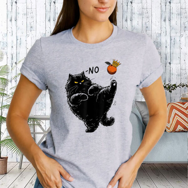 No Kings in America Black Cat 2025 T-Shirt