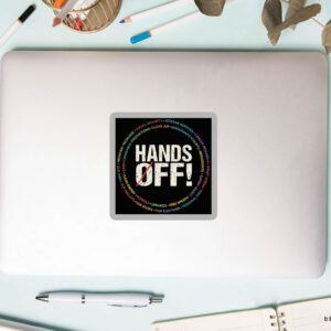 Political Activism, Hands Off Protest 2025 Sticker ,Car Magnet