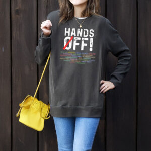 Political Activism Hands Off Protest T-Shirt