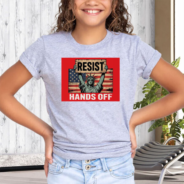 Resist Hands Off, Civil Rights Equality Reproductive Justice Feminist T-Shirt