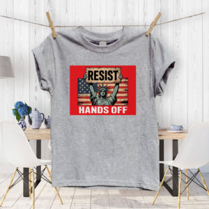 Resist Hands Off, Civil Rights Equality Reproductive Justice Feminist T-Shirt
