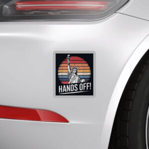 Resist Resistance Statue Of Liberty Hands Off Protest 2025 Sticker ,Car Magnet