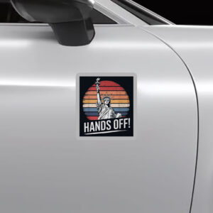 Resist Resistance Statue Of Liberty Hands Off Protest 2025 Sticker ,Car Magnet