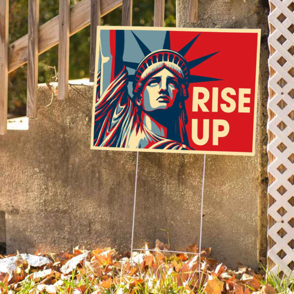 Resistance Nope To Fascism, Anti Trump 2025 Yard Sign