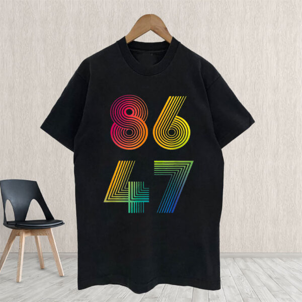 Retro 8647 Anti Trump 2025 T-Shirt