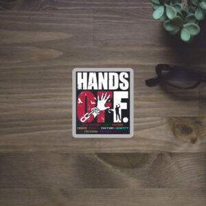 Save Public Lands, Medicare, Social Security, Free Speech, Hands Off Protest Sticker, Car Magnet