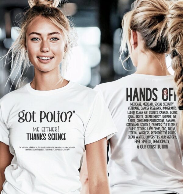 Science, got polio, Musk Protest T-Shirt