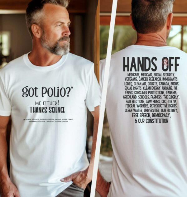 Science, got polio, Musk Protest T-Shirt