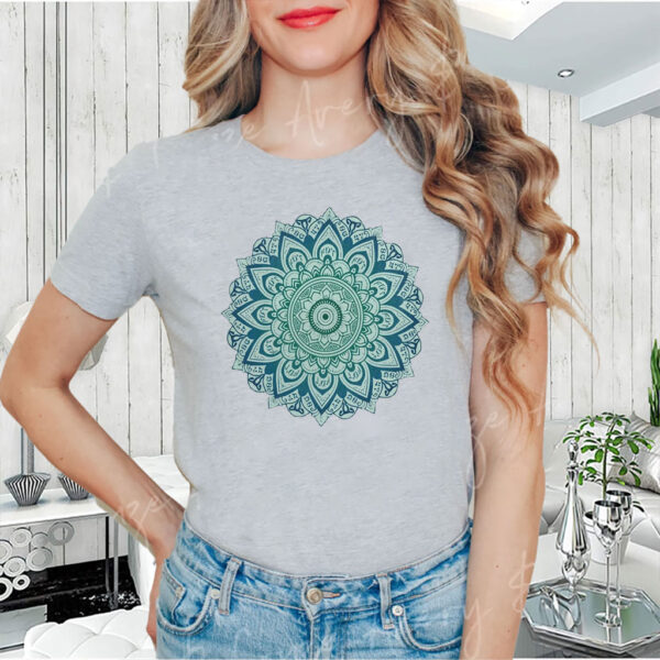 Subtle Anti Trump Fascist FDT Mandala Political T-Shirt