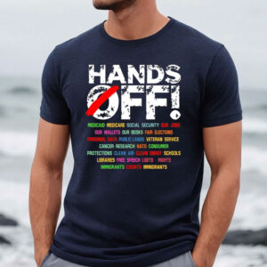 Women’s Hands Off Protest 2025 T-Shirt