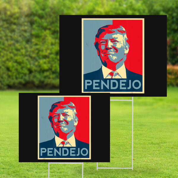 ANTI TRUMP Pendejo Trump USA American President Picture Yard Sign