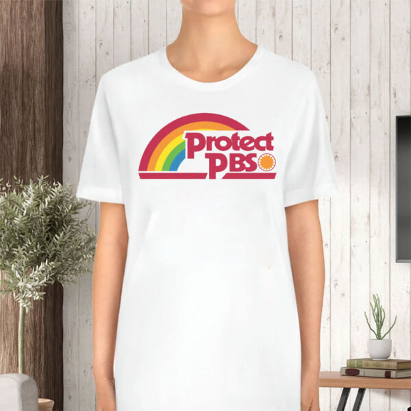 Protect PBS Save Public Broadcasting - Anti Trump 2025 T-Shirt