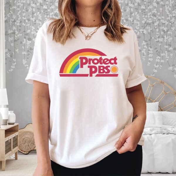 Protect PBS Save Public Broadcasting - Anti Trump 2025 T-Shirt