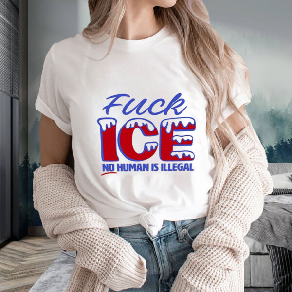 Abolish-ICE-No-Human-Is-Illegal-T-Shirt,-Chinga-la-Migra-Tee