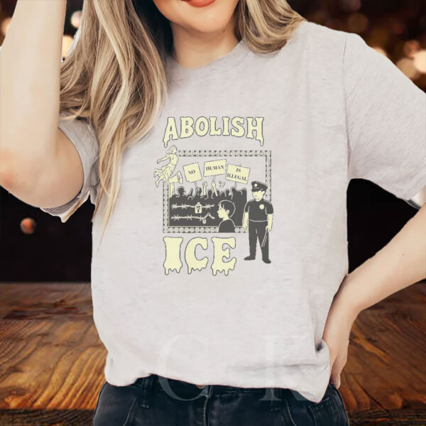 Abolish-ICE-Protest-T-Shirt,-Immigrant-Rights-Shirt,-No-Human-is-illegal-us