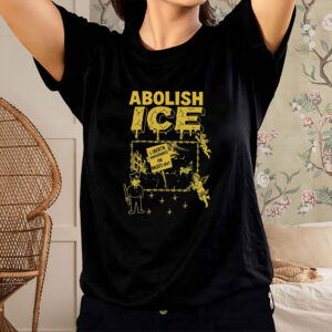 Abolish-ICE-T-Shirt,-Fuck-Trump-Tee,-Anti-ICEs