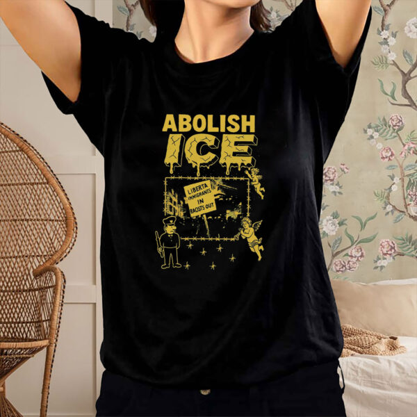 Abolish-ICE-T-Shirt,-Fuck-Trump-Tee,-Anti-ICEs