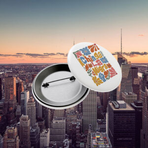 Anti-Trump-Button,-Floral-boho-Chinga-La-Migra-Button-usa