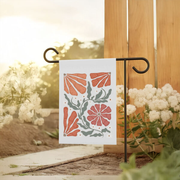 Anti-Trump-Flag,-Boho-Floral-Political-Flag
