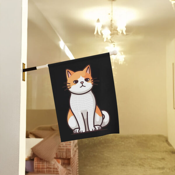 Anti-Trump-Flag,-Cute-Cat,-Peace-Flags