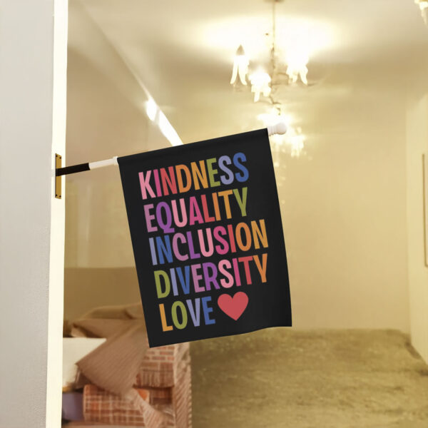 Anti-Trump-Flag,-Kindness-Equality-Inclusion-Diversity-Love-Flags