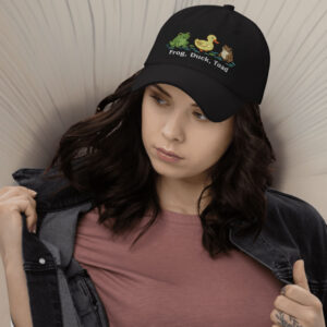 Anti-Trump-Hat,-Embroidered-FDT-Frog-Duck-Toad-Hat-usa